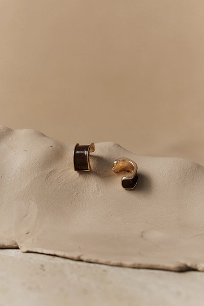 eb&ive Amira Earring Mahogany - Isla-Maree