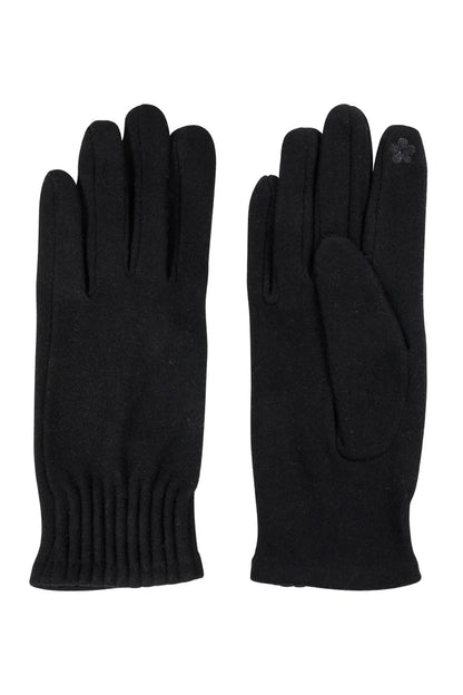 eb&ive Berber Rib Glove - Black - Isla-Maree