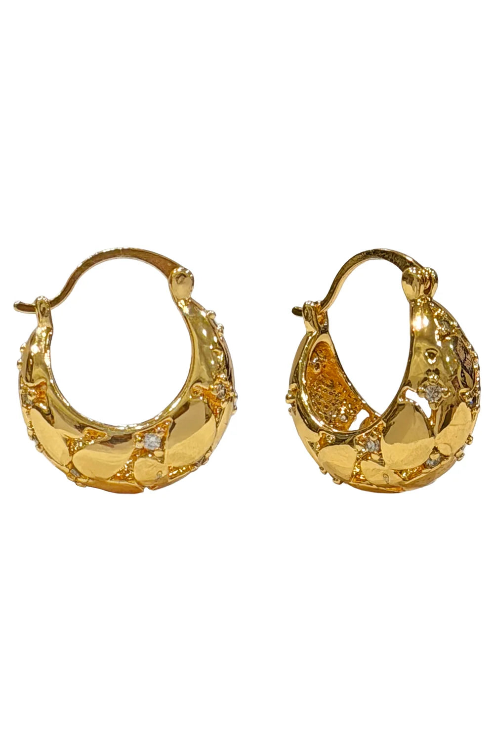 eb&ive Solara Earring - Gold Filagree