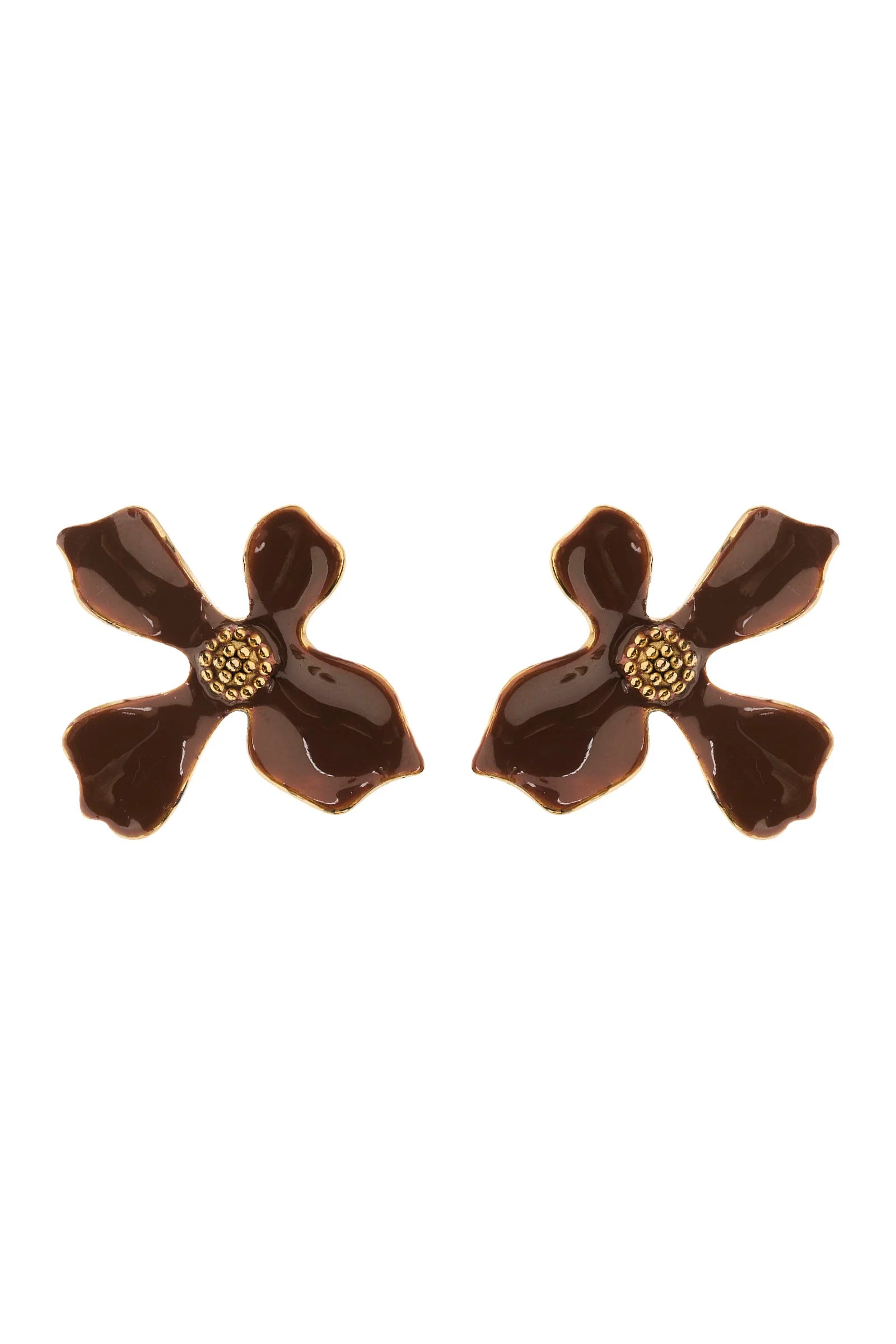 Isle Of Mine - Della Earring Chocolate - Isla-Maree