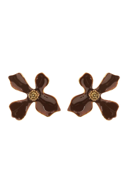 Isle Of Mine - Della Earring Chocolate