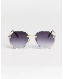 Stella + Gemma Sunglasses Crystal - Grey