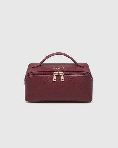 Louenhide Ellis Makeup Bag - Burgundy