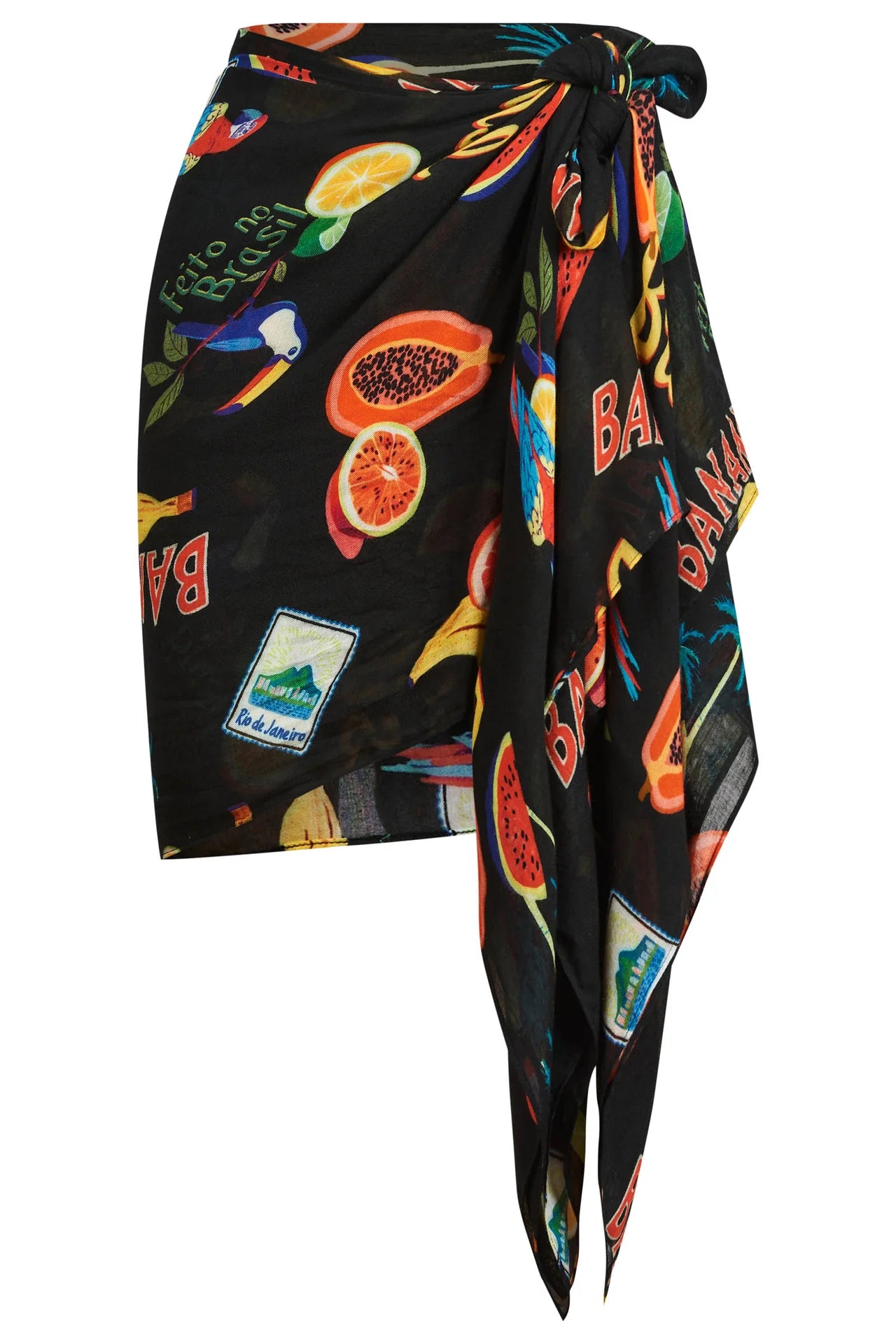 Cabana Sarong - Black