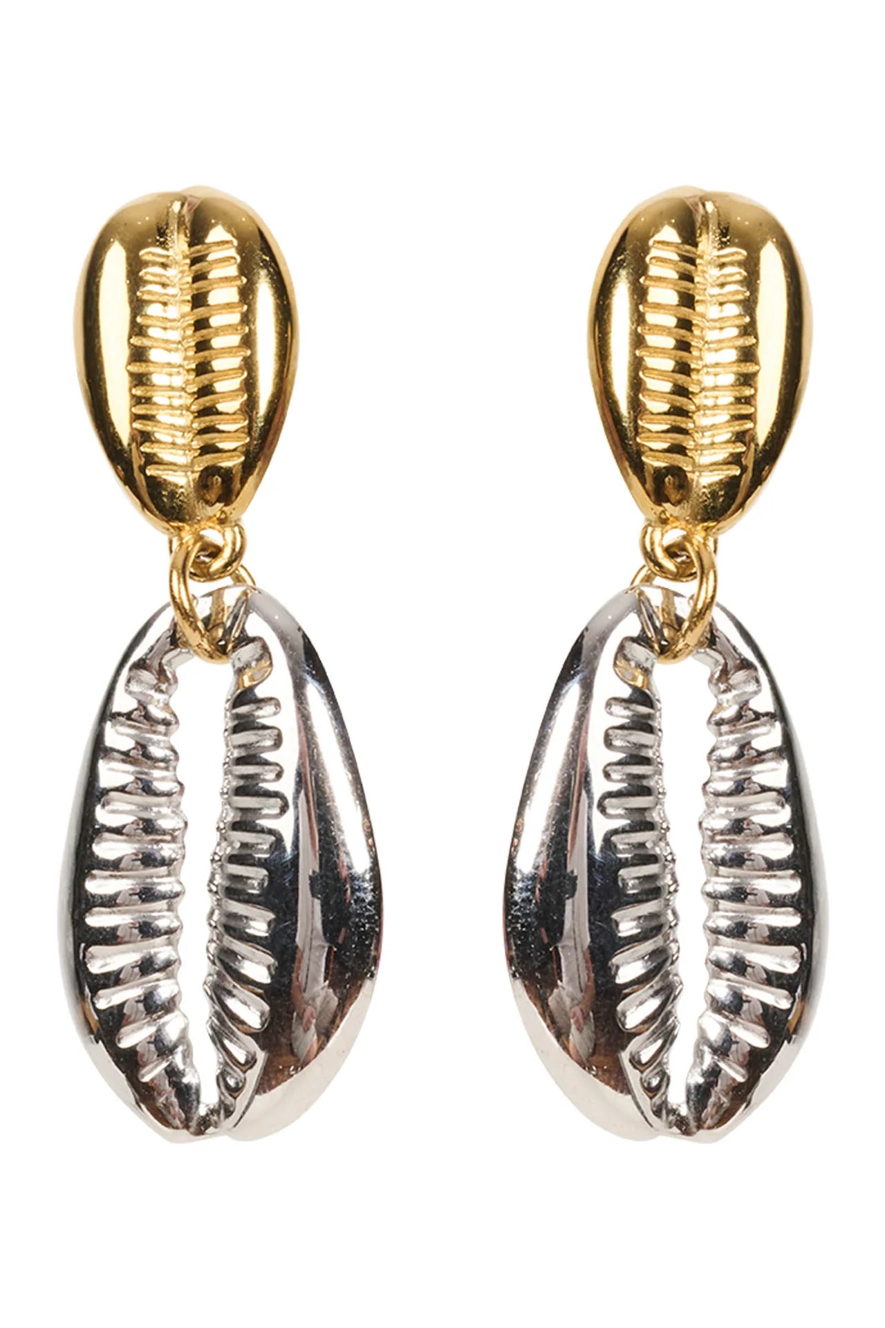 Bahama Sea Earring - Cowrie