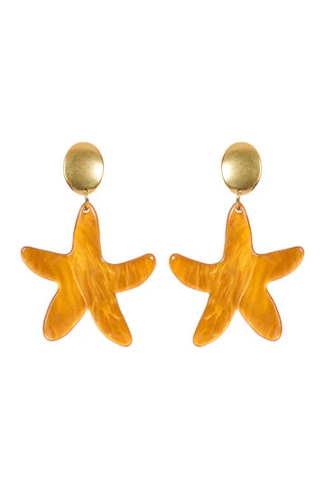 Haiti Drop Earring - Tan