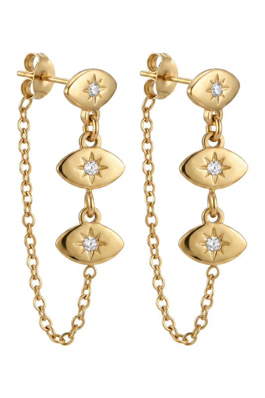 eb&ive Mati Mix Earring - Chain