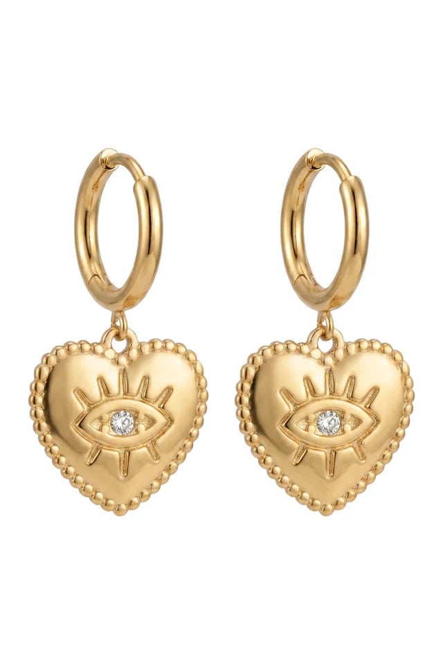 eb&ive Mati Mix Earring - Heart