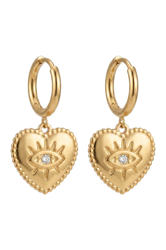 eb&ive Mati Mix Earring - Heart