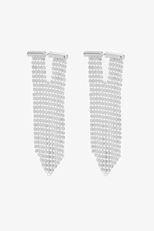 Antler Showtime Earring - Silver - Isla-Maree