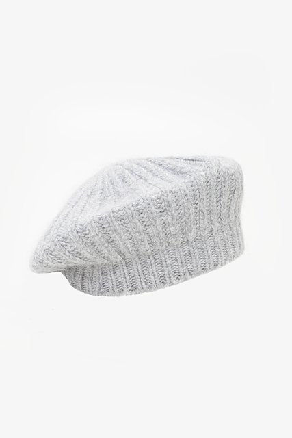 Antler Sylvie Beanie Beret - Grey Marle