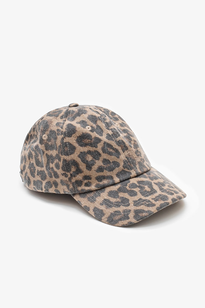 Antler Leopard Cap