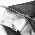 Hartley Reversible Tote - Black and Silver