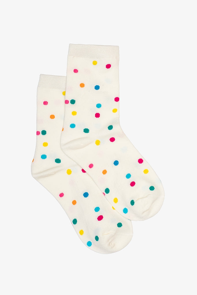 Antler Confetti Sock