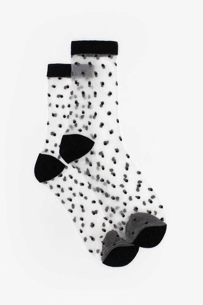 Antler Sheer Sock - Little Dot
