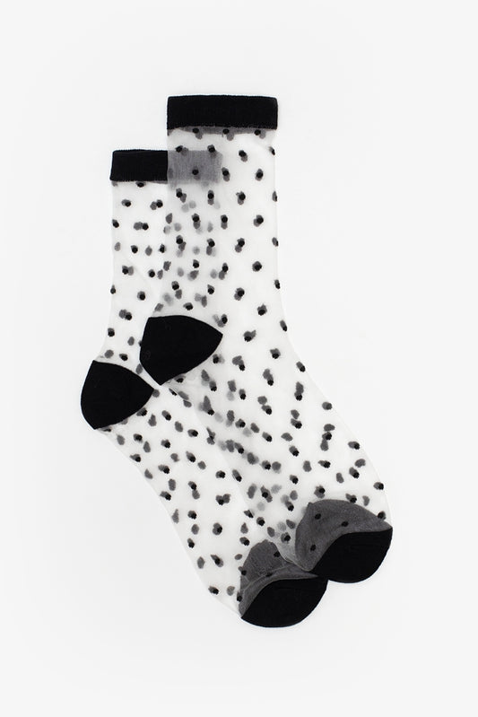 Antler Sheer Sock - Little Dot