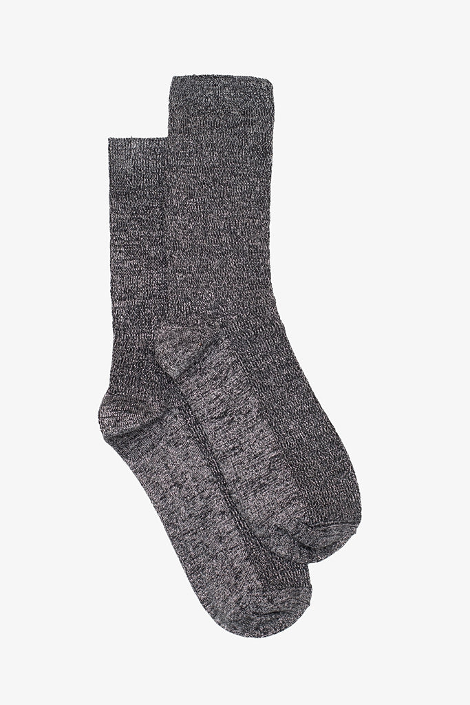 Antler Twinkle Toes Socks - Silver