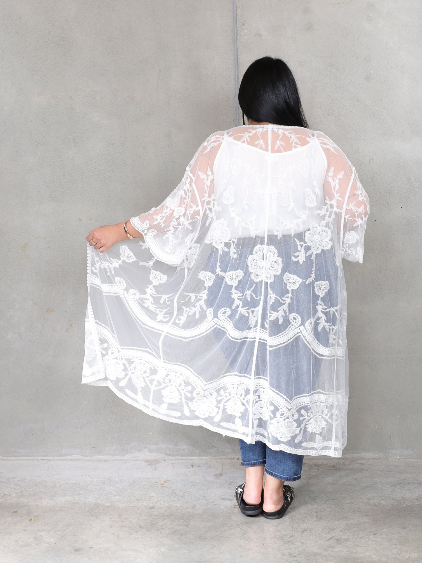 Bella Donna Kimono - Ivory