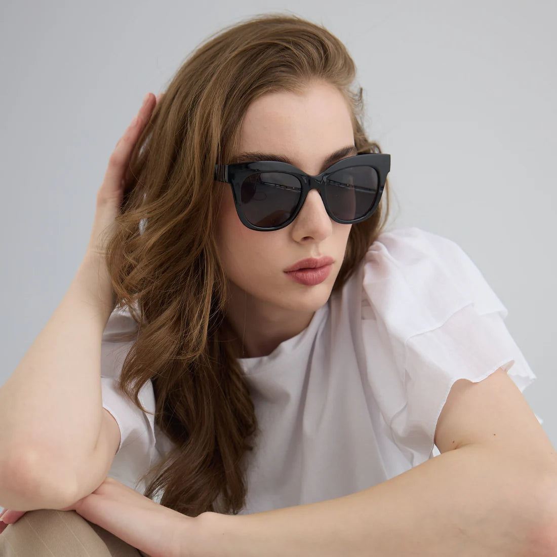 Charlotte Sunglasses - Black - Isla-Maree