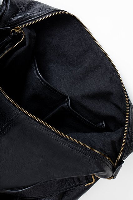 Antler Harley Leather Bag - Black