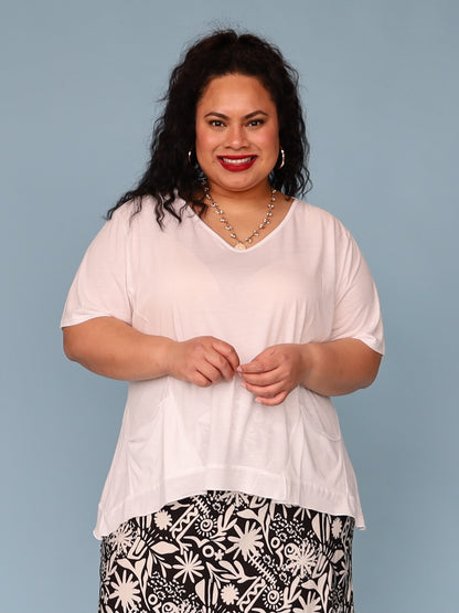 Slouch Tee - Ivory