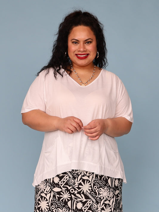 Slouch Tee - Ivory