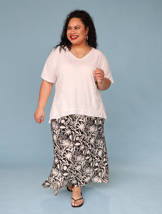 Slouch Tee - Ivory