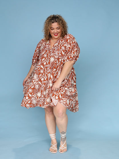 Mamma Mia Dress - Beach Vacay Tan
