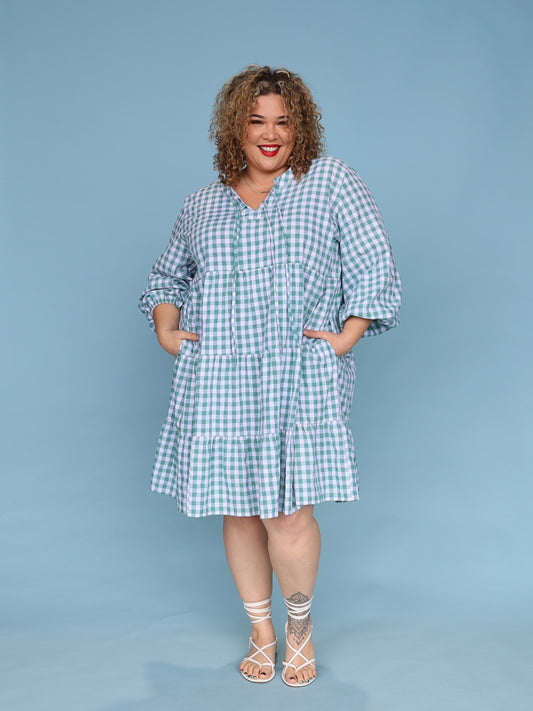 Cinta Dress - Tosca Gingham