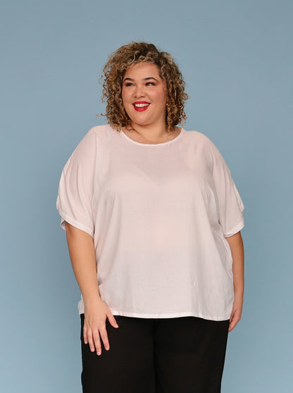 Drape Top - French Vanilla