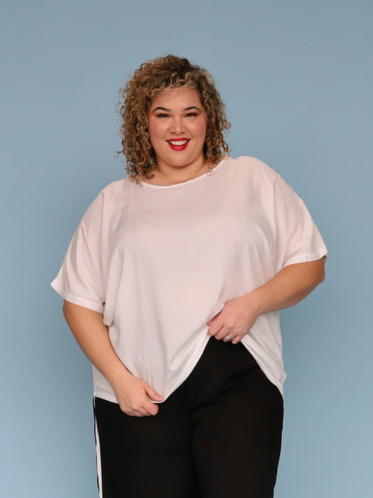 Drape Top - French Vanilla