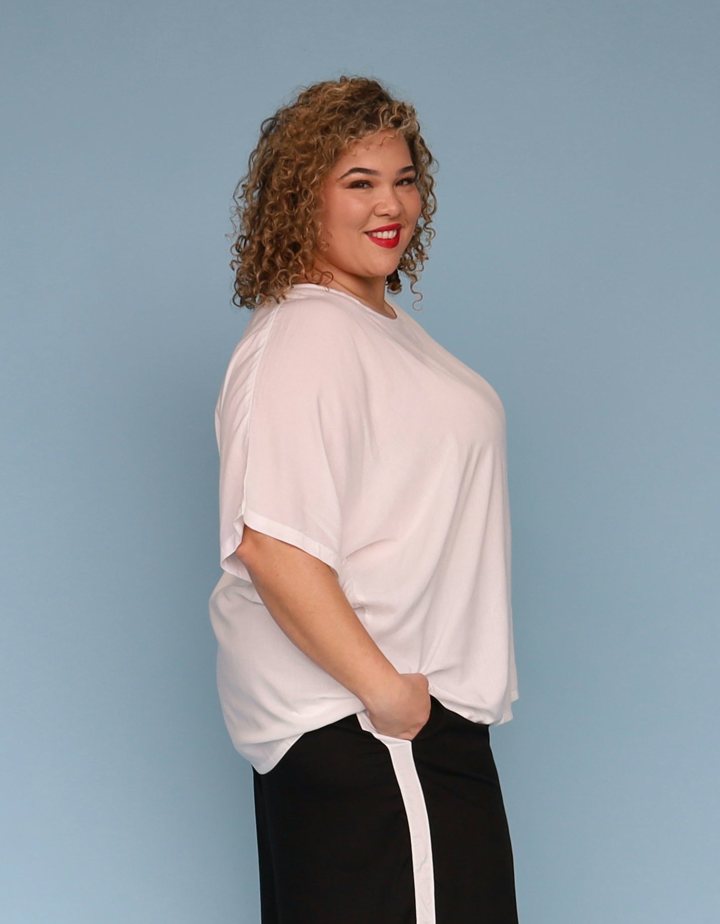 Drape Top - French Vanilla