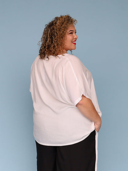 Drape Top - French Vanilla