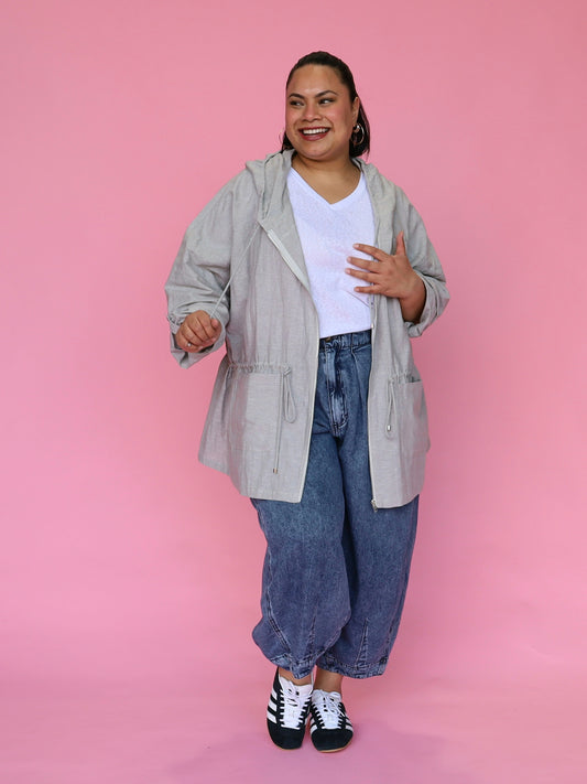 Milan Anorak - Grey Marle
