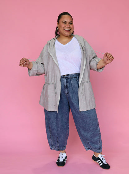 Milan Anorak - Grey Marle