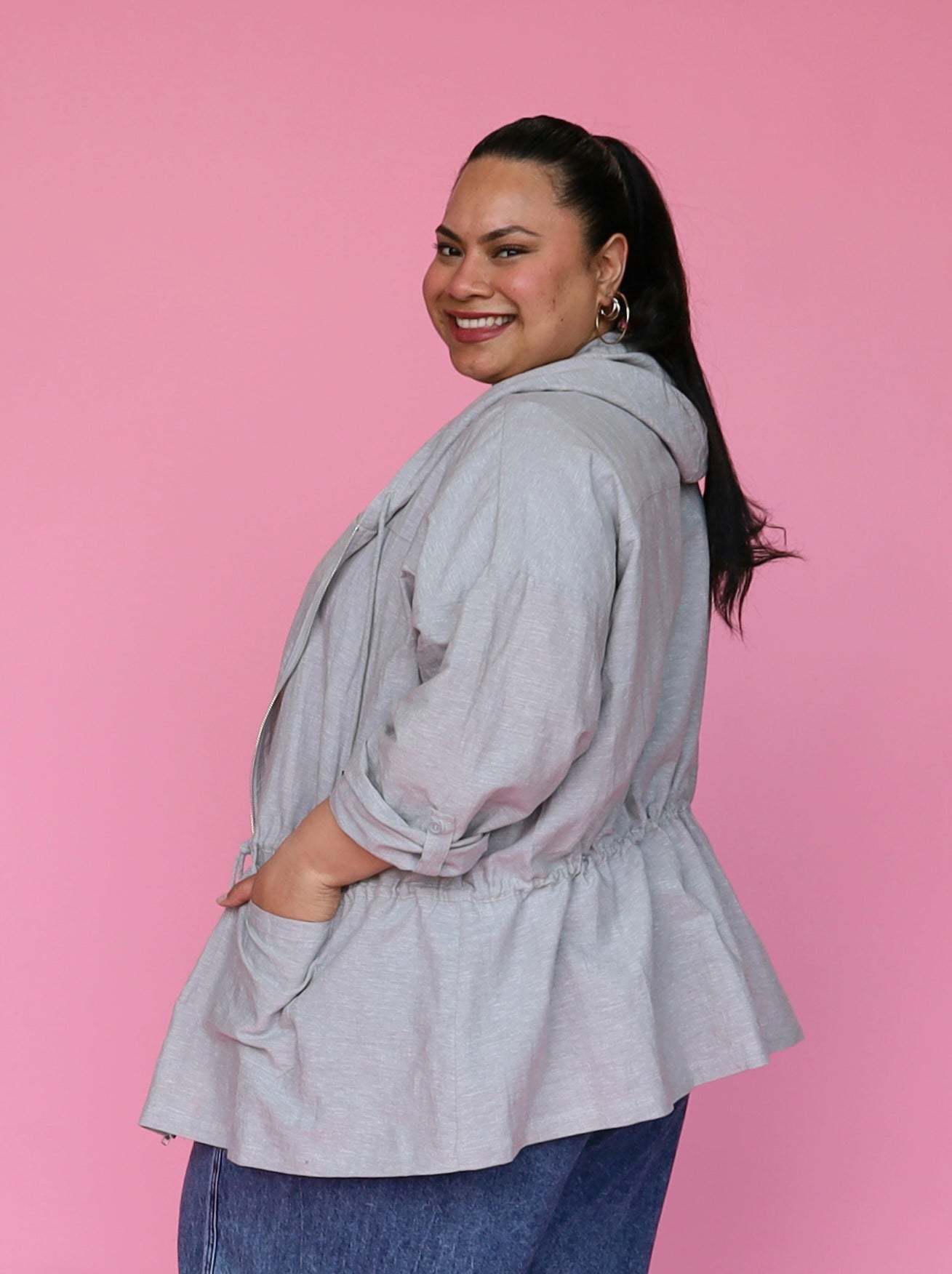 Milan Anorak - Grey Marle