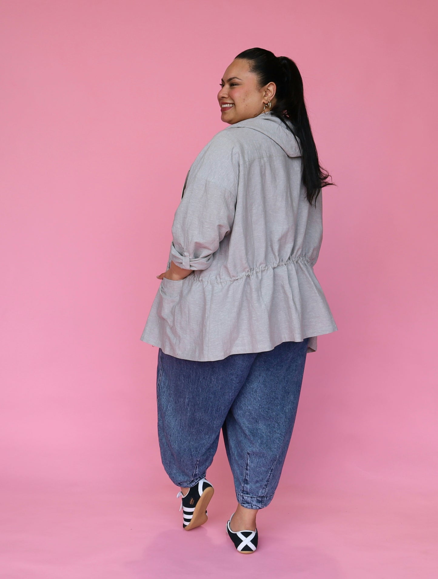 Milan Anorak - Grey Marle