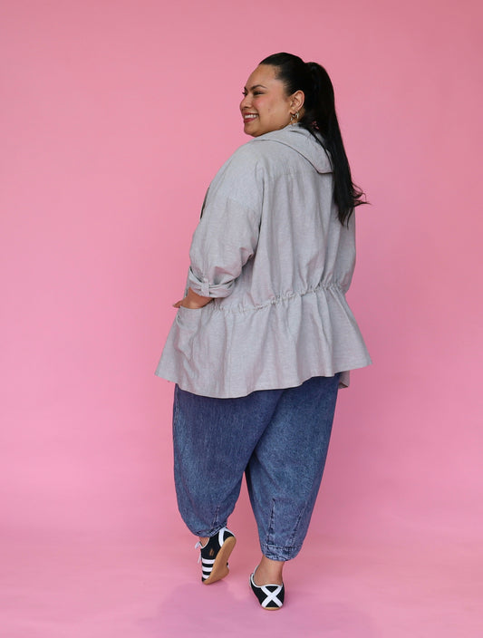 Milan Anorak - Grey Marle