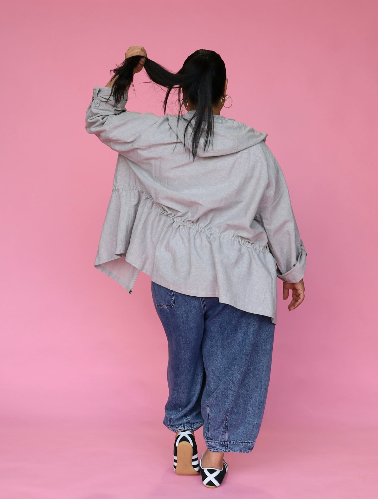 Milan Anorak - Grey Marle