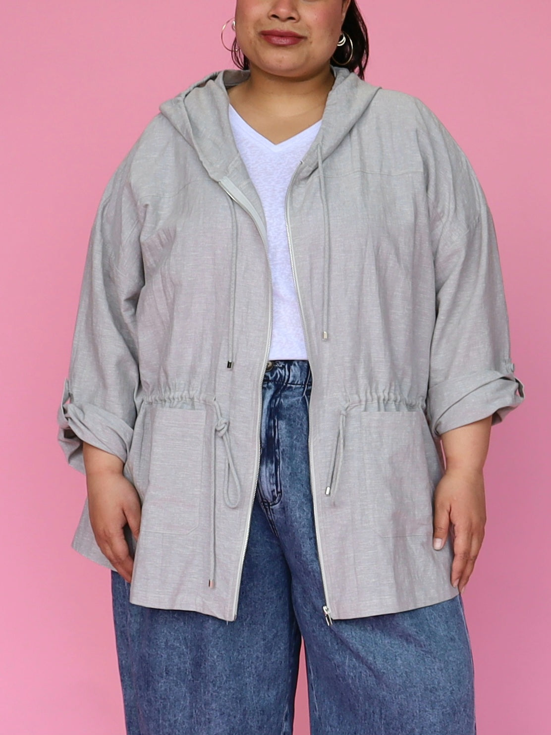 Milan Anorak - Grey Marle