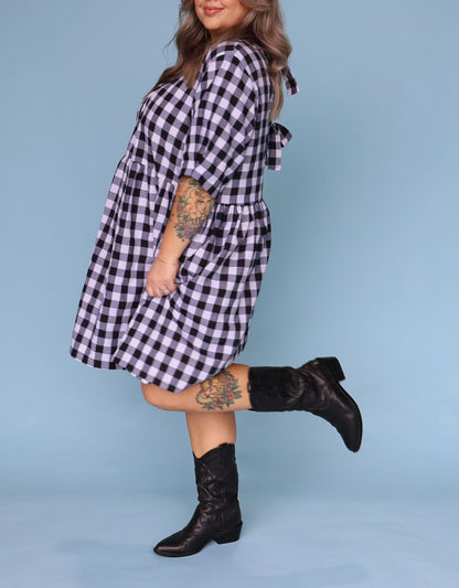 Alma Dress - Gingham