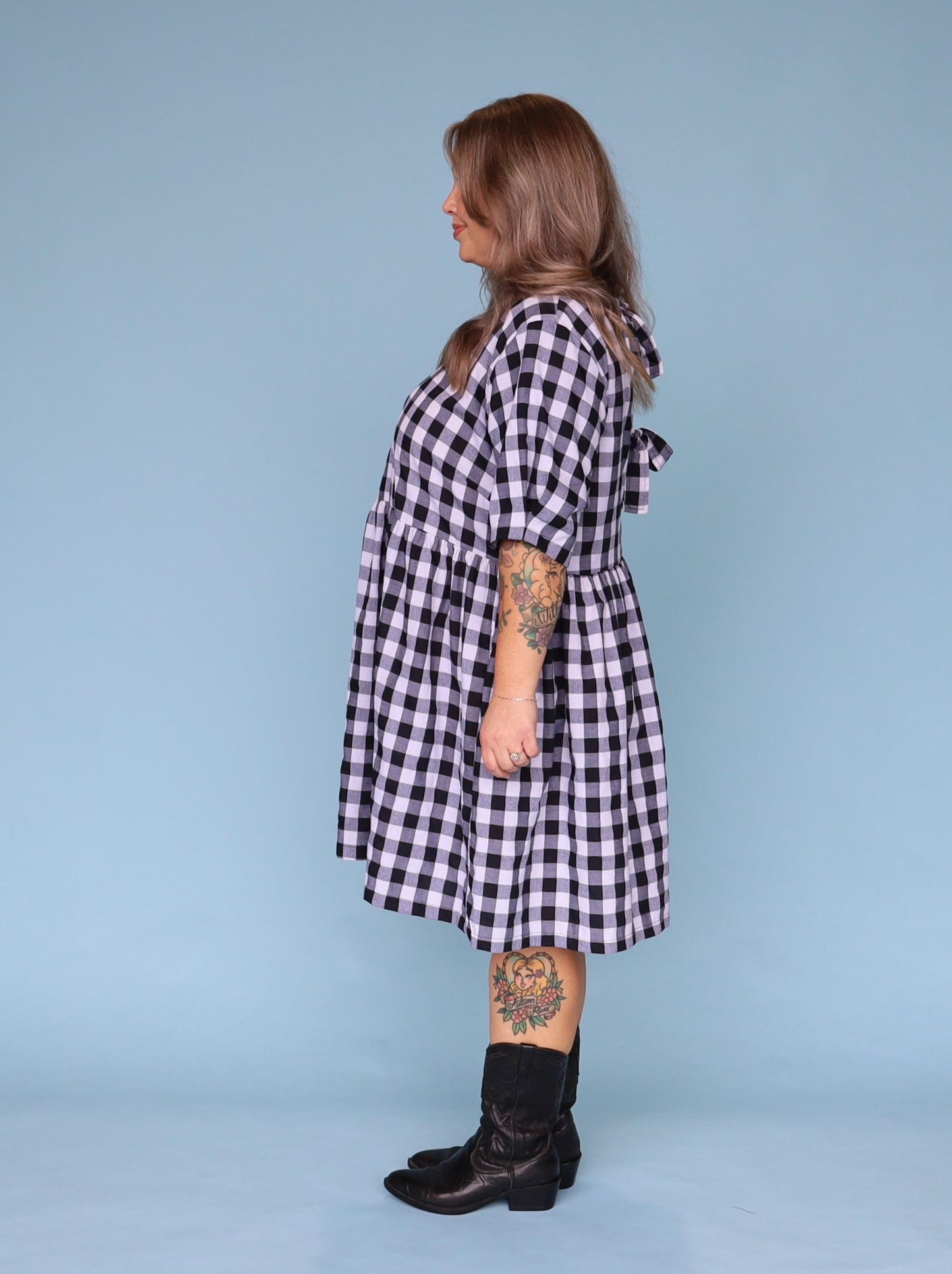 Alma Dress - Gingham