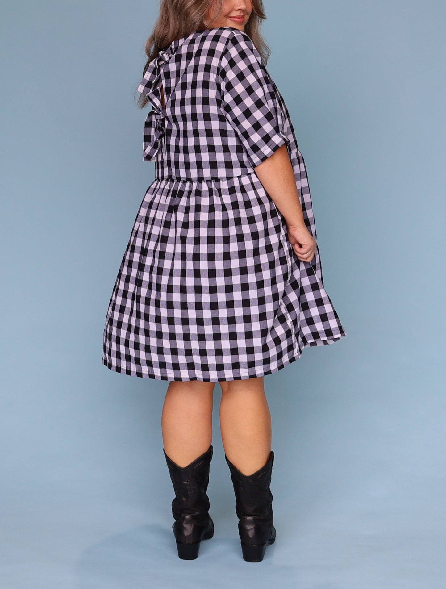 Alma Dress - Gingham