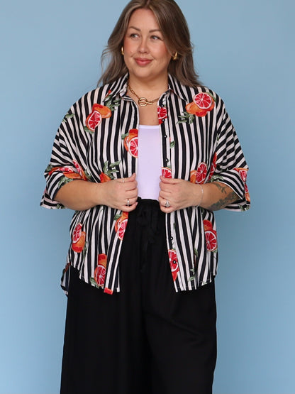 St Tropez Shirt - Blood Orange