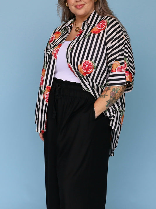 St Tropez Shirt - Blood Orange