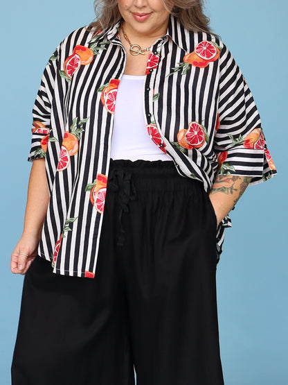 St Tropez Shirt - Blood Orange