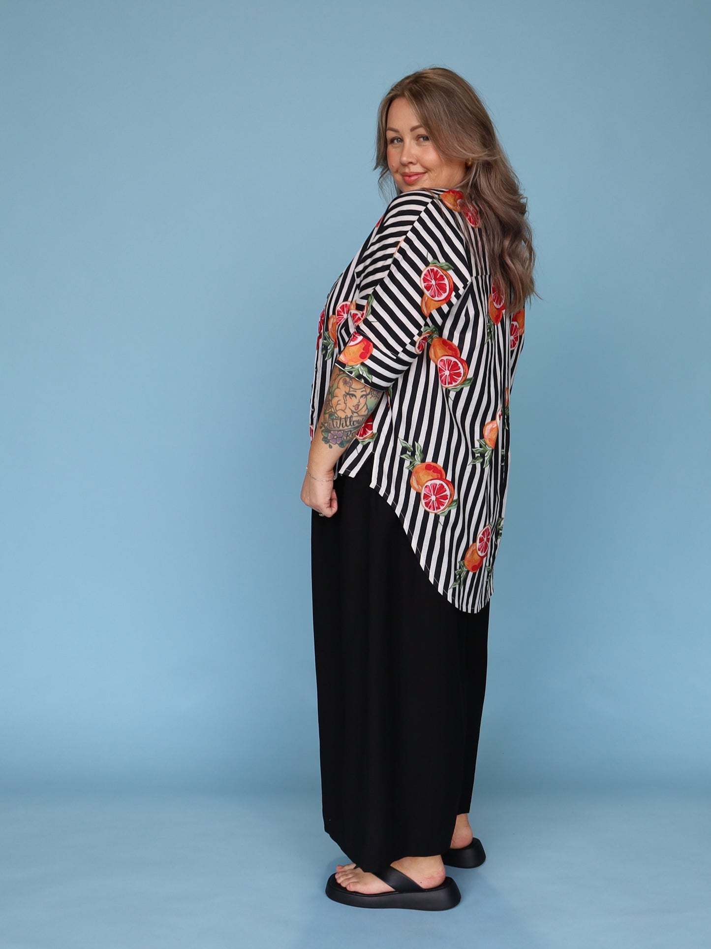 St Tropez Shirt - Blood Orange