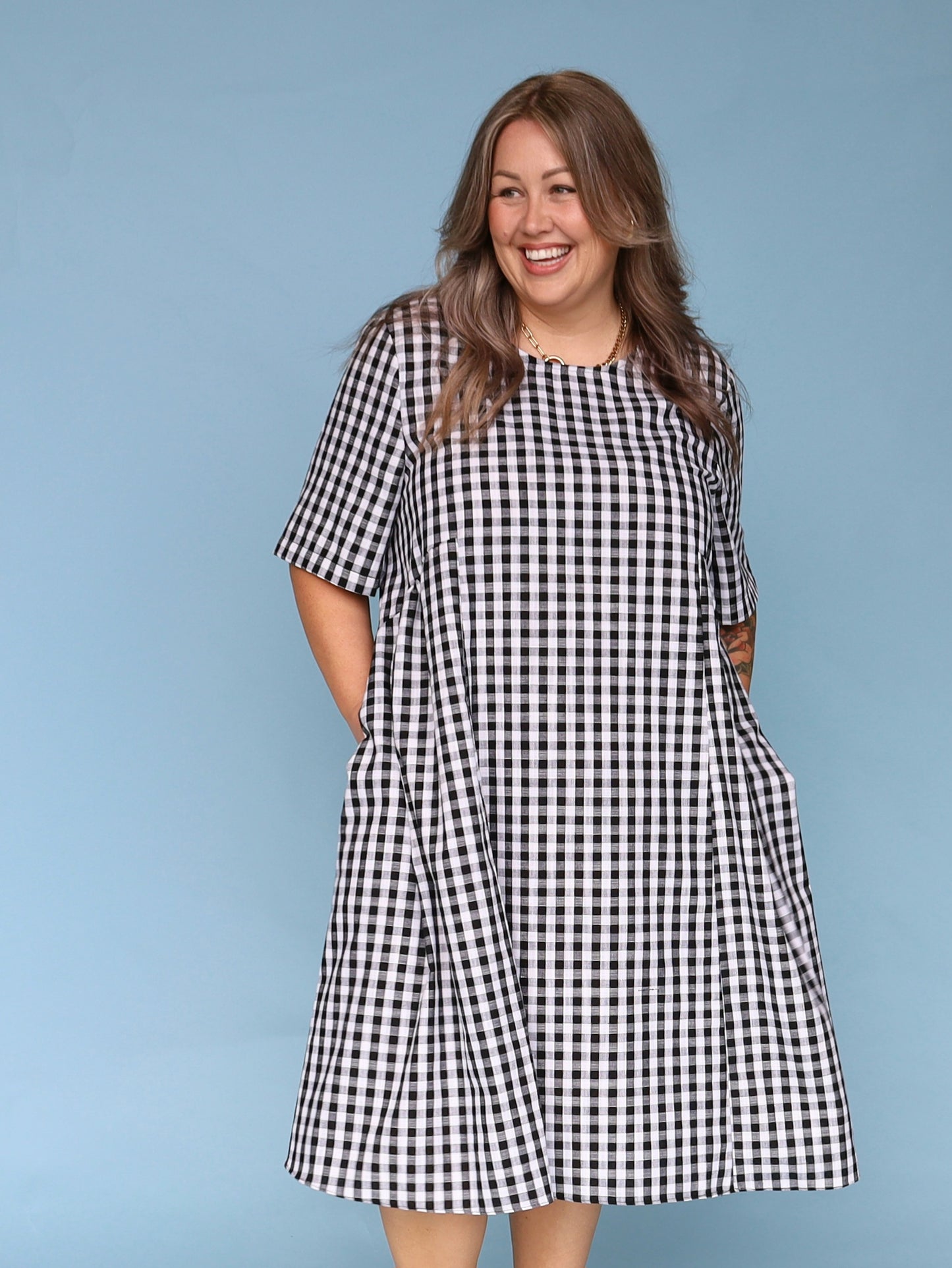 Noosa Dress - Gingham