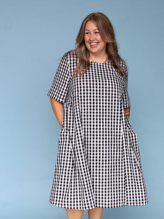 Noosa Dress - Gingham