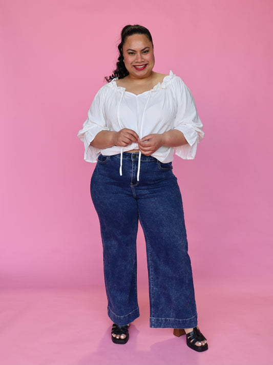 Sophia Blouse - French Vanilla